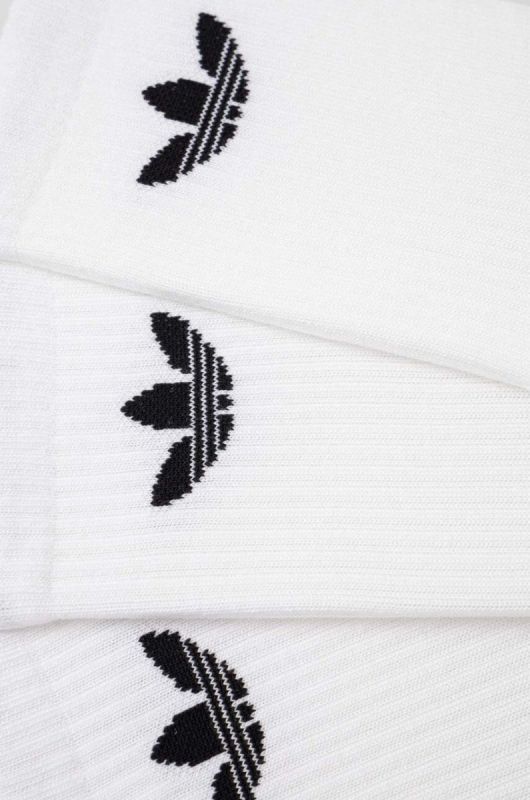 Шкарпетки adidas Originals 6-pack колір білий (3338473) фото 2