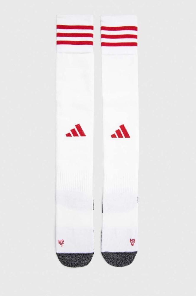 Футбольні гетри adidas Performance Adi 23 колір білий (3487635)