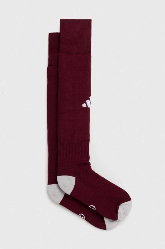 Футбольні гетри adidas Performance Milano 23 колір бордо (3396441)