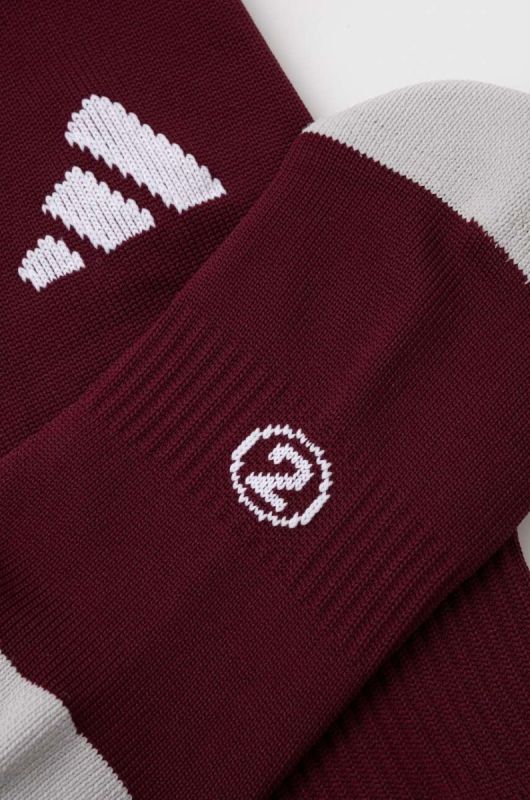 Футбольні гетри adidas Performance Milano 23 колір бордо (3396441) фото 2