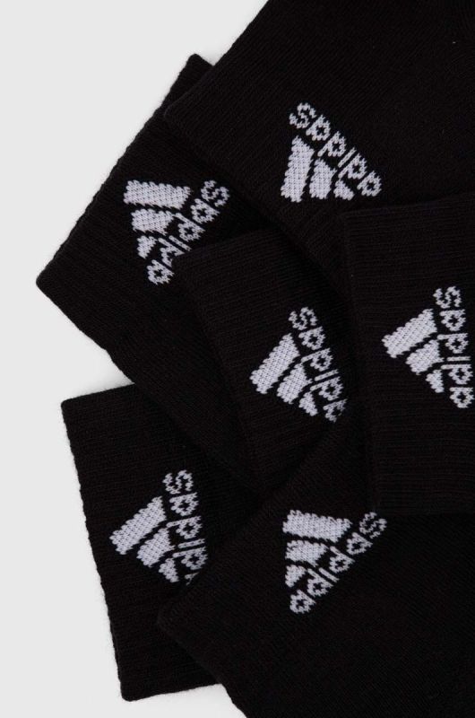 Шкарпетки adidas Performance 6-pack колір чорний (3381555) фото 2