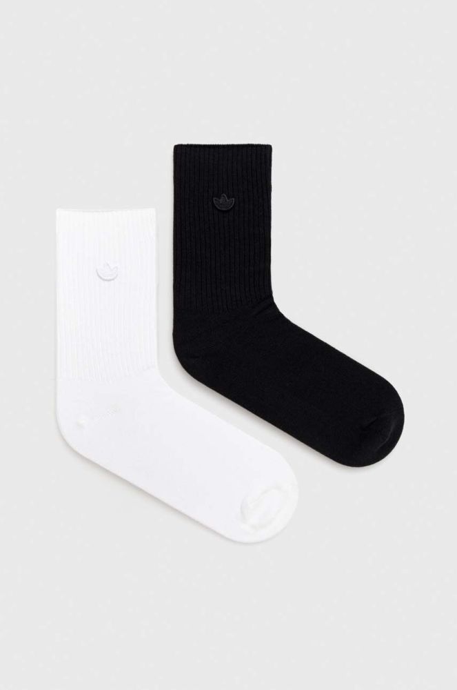 Шкарпетки adidas Originals 2-pack колір білий (3379479)