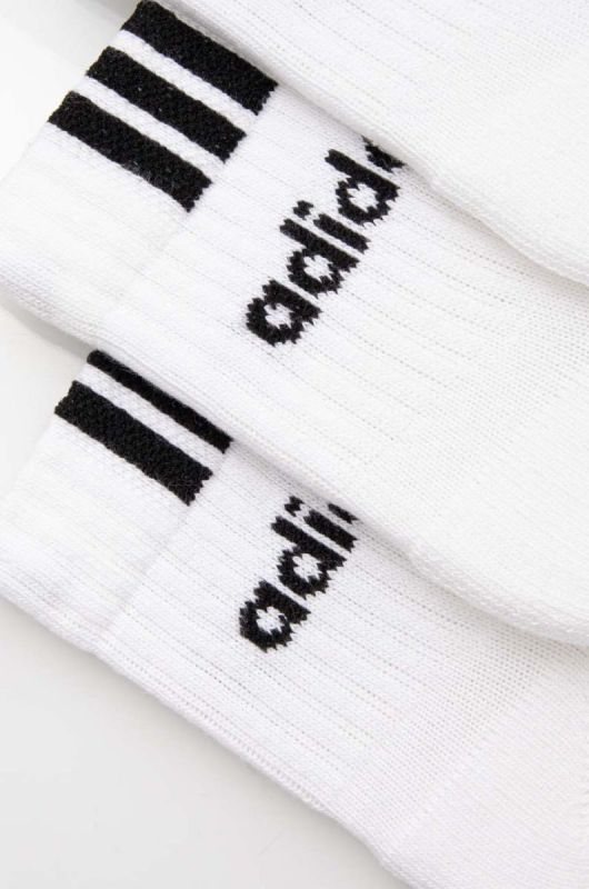 Шкарпетки adidas 3-pack колір білий (3288096) фото 2