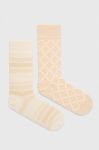 Шкарпетки United Colors of Benetton 2-pack колір бежевий