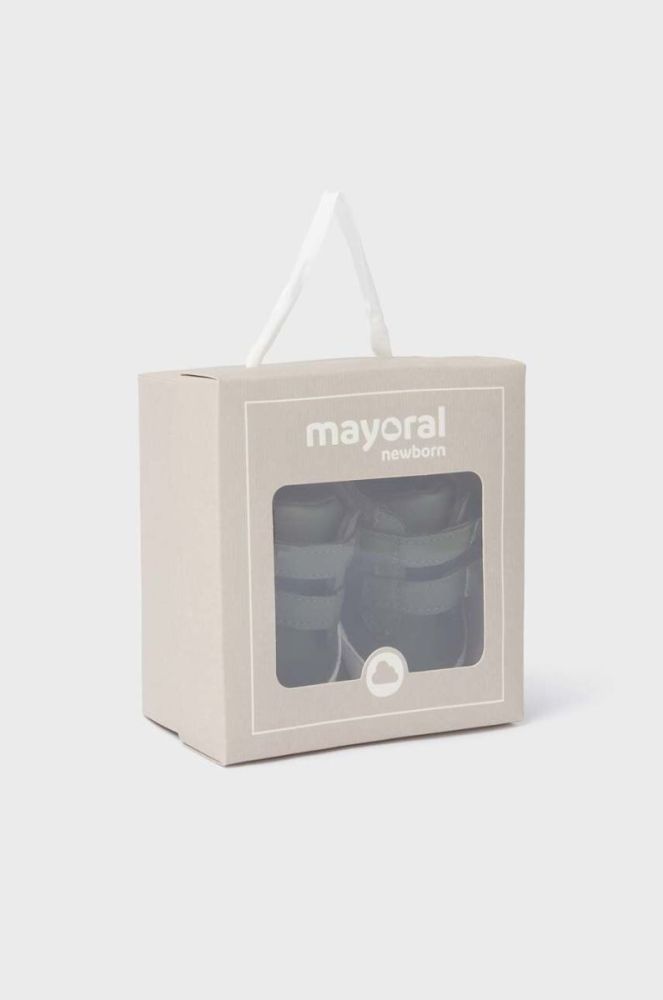 Черевики для немовля Mayoral Newborn колір зелений (3430131) фото 6