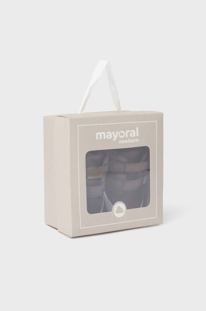 Черевики для немовля Mayoral Newborn колір коричневий фото 5