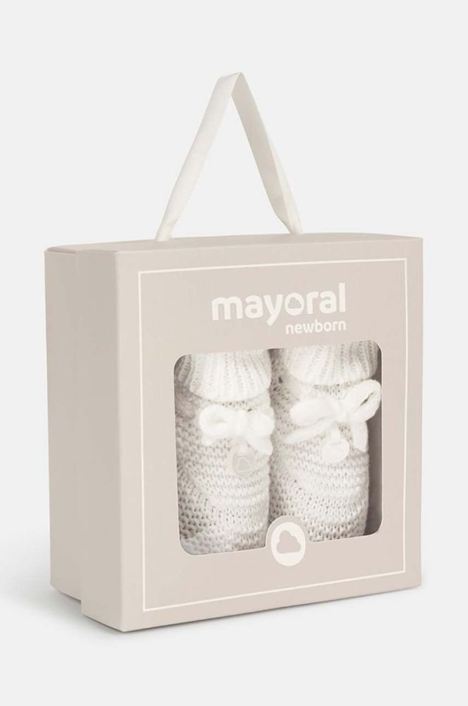 Черевики для немовля Mayoral Newborn колір бежевий (3430149) фото 6