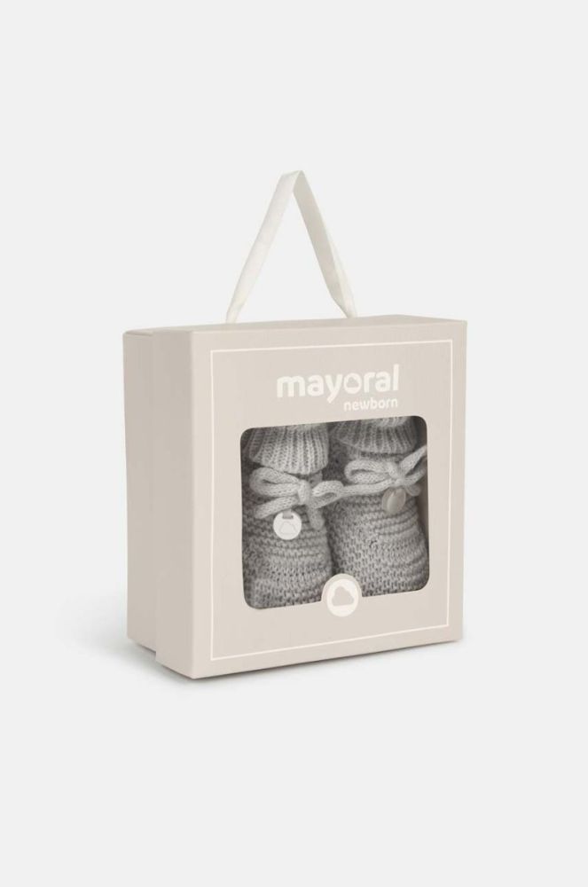 Черевики для немовля Mayoral Newborn колір сірий (3430151) фото 12