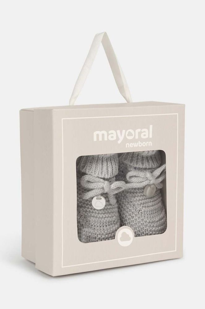 Черевики для немовля Mayoral Newborn колір сірий (3430151) фото 6