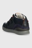 Дитячі шкіряні туфлі Biomecanics колір синій (3554400)