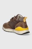Дитячі шкіряні кросівки Biomecanics колір коричневий (3554421)