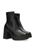 Черевики Mexx Kirez жіночі колір чорний каблук блок MXEE000101W