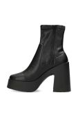 Черевики Mexx Kirez жіночі колір чорний каблук блок MXEE000101W