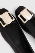 Шкіряні балетки Furla Furla Emma колір чорний  YG70FEM X30000 O6000