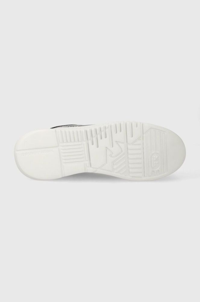 Шкіряні кросівки Emporio Armani колір чорний X3X024 XN894 A120 фото 5
