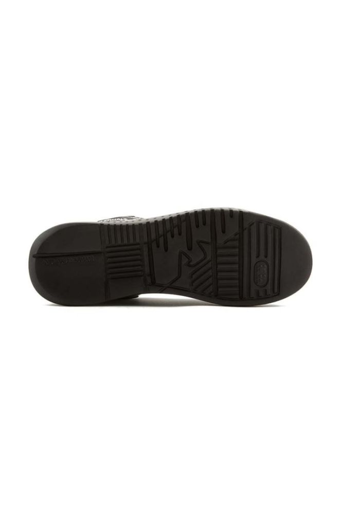 Шкіряні кросівки Emporio Armani колір чорний X3X024 XN894 A120 фото 6