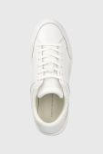 Шкіряні кросівки Tommy Hilfiger EMBOSSED COURT SNEAKER колір білий FW0FW07297