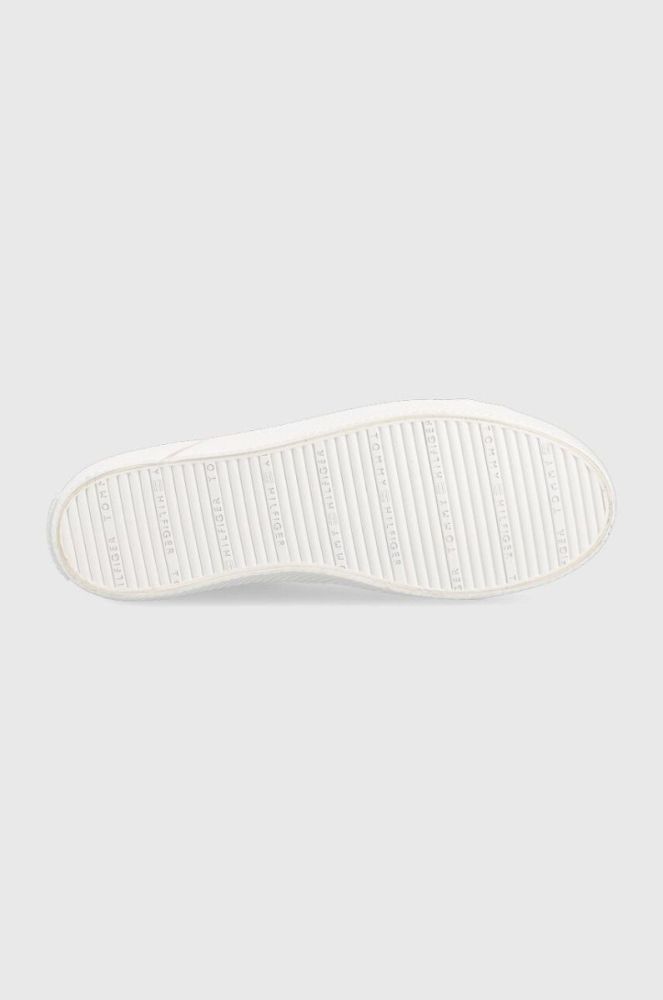 Кеди Tommy Hilfiger ESSENTIAL VULC MESH жіночі колір бежевий FW0FW07299 фото 5