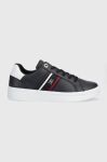 Шкіряні кросівки Tommy Hilfiger CORP WEBBING SNEAKER колір синій FW0FW07379 Шкіряні кросівки Tommy Hilfiger CORP WEBBING SNEAKER колір синій FW0FW07379