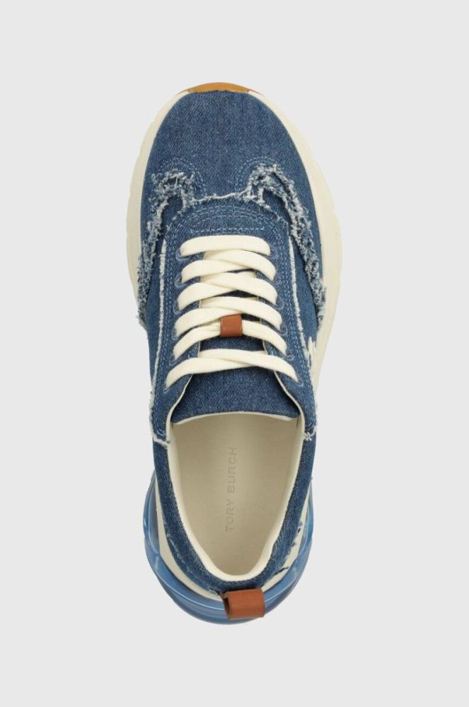 Кросівки Tory Burch Good Luck 150212-426 колір блакитний фото 4