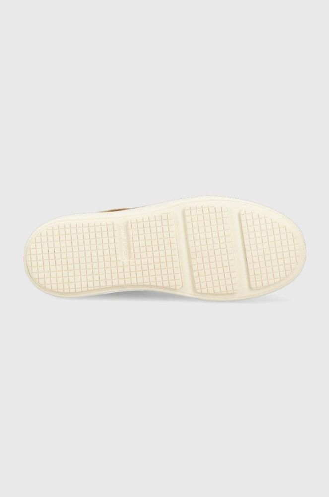Замшеві кросівки Tory Burch Ladybug колір коричневий 150229-200 фото 5