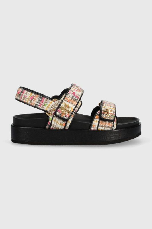 Сандалі Tory Burch Kira Sport жіночі на платформі 150301-650 колір барвистий