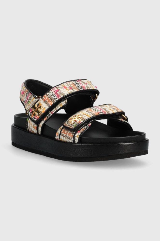 Сандалі Tory Burch Kira Sport жіночі на платформі 150301-650 колір барвистий фото 2