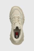 Кросівки Tommy Jeans TJW RUNNER CLOUD OUT колір бежевий EN0EN02187