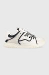 Шкіряні кросівки Tommy Jeans TJW SKATE SNEAKER LACE UP колір білий EN0EN02188 Шкіряні кросівки Tommy Jeans TJW SKATE SNEAKER LACE UP колір білий EN0EN02188
