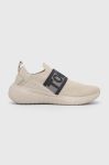 Кросівки Tommy Jeans TJW FLEXI LOGOTAPE колір бежевий EN0EN02199 Кросівки Tommy Jeans TJW FLEXI LOGOTAPE колір бежевий EN0EN02199