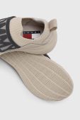 Кросівки Tommy Jeans TJW FLEXI LOGOTAPE колір бежевий EN0EN02199