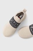 Кросівки Tommy Jeans TJW FLEXI LOGOTAPE колір бежевий EN0EN02199