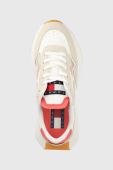 Кросівки Tommy Jeans TJW TRANSLUCENT RUNNER колір бежевий EN0EN02215
