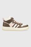 Кросівки Tommy Jeans TJW RETRO BASKET RIPSTOP колір коричневий EN0EN02350 Кросівки Tommy Jeans TJW RETRO BASKET RIPSTOP колір коричневий EN0EN02350