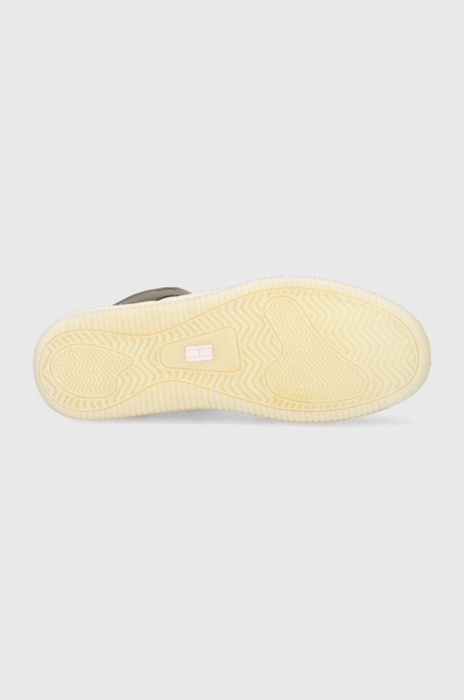 Кросівки Tommy Jeans TJW RETRO BASKET RIPSTOP колір коричневий EN0EN02350 фото 5