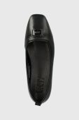 Шкіряні балетки Dkny K3300818 колір чорний  Lory