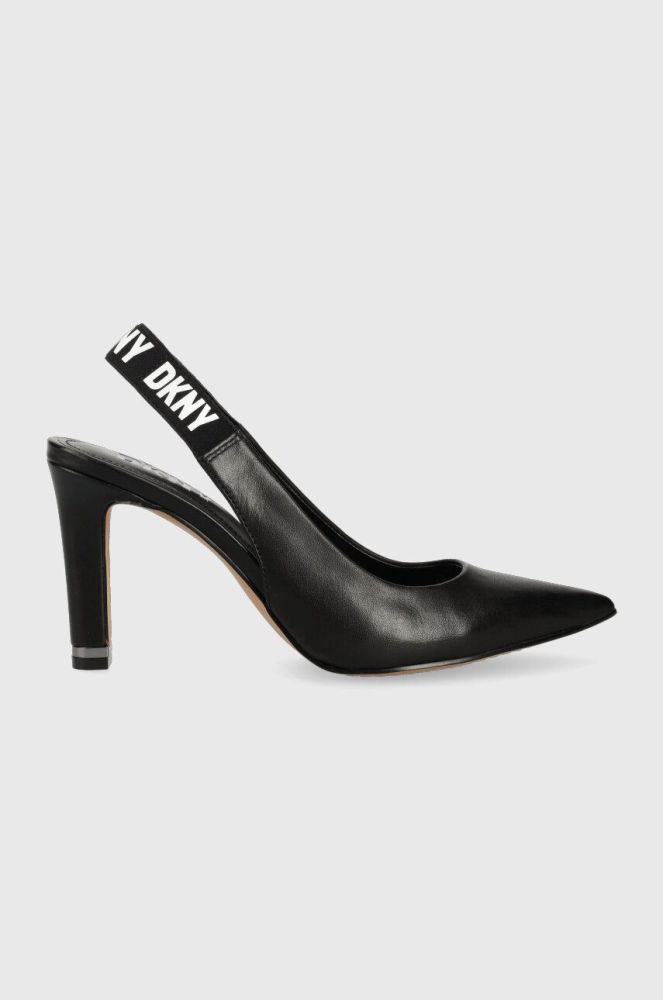 Шкіряні туфлі Dkny K2370497 колір чорний Cian