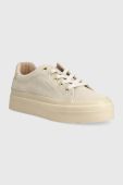 Замшеві кросівки Gant Avona колір бежевий 27533321.G11