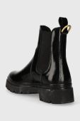 Шкіряні черевики Gant Aligrey жіночі колір чорний на платформі утеплене 27551324.G00 Шкіряні черевики Gant Aligrey жіночі колір чорний на платформі утеплене 27551324.G00