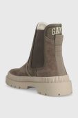 Замшеві черевики Gant Frenzyn жіночі колір бежевий на плоскому ходу 27553337.G182
