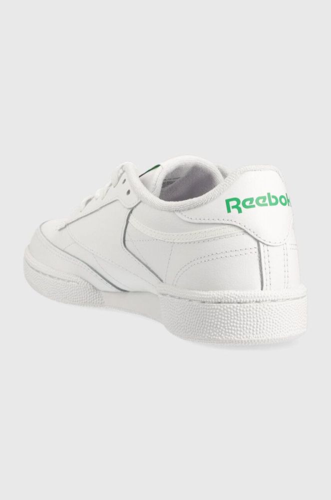 Шкіряні кросівки Reebok Classic CLUB C колір білий IF5092-FTW/FTW/G фото 3