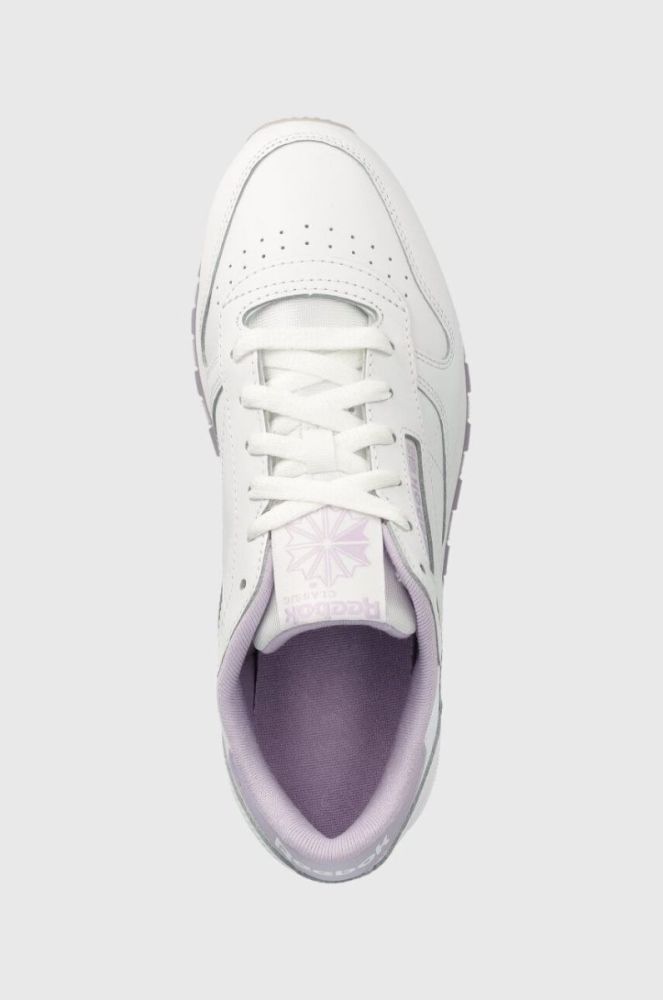 Шкіряні кросівки Reebok Classic CLASSIC LEATHER колір білий (3620372) фото 4