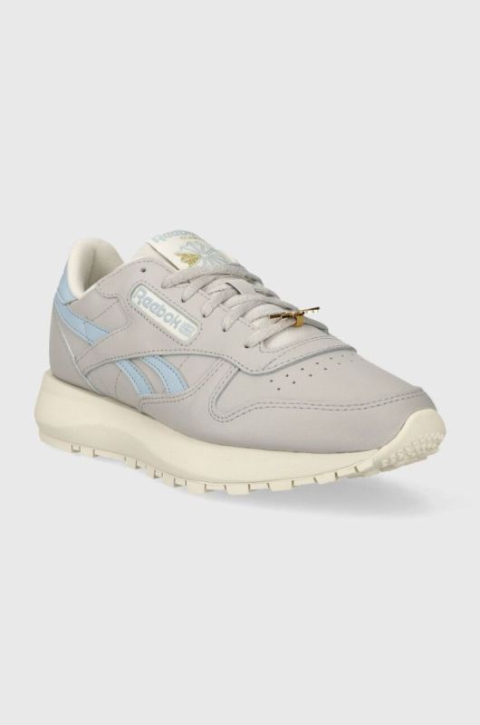 Шкіряні кросівки Reebok Classic CLASSIC LEATHER колір сірий фото 2
