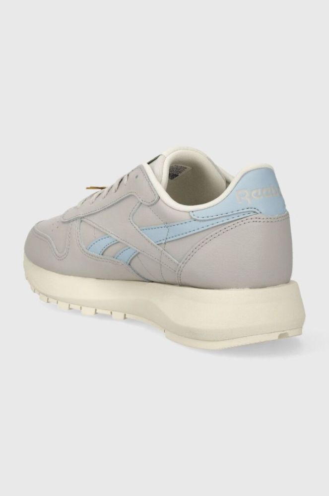 Шкіряні кросівки Reebok Classic CLASSIC LEATHER колір сірий фото 3