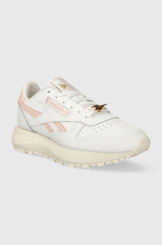 Шкіряні кросівки Reebok Classic CLASSIC LEATHER колір білий (3544447) фото 2