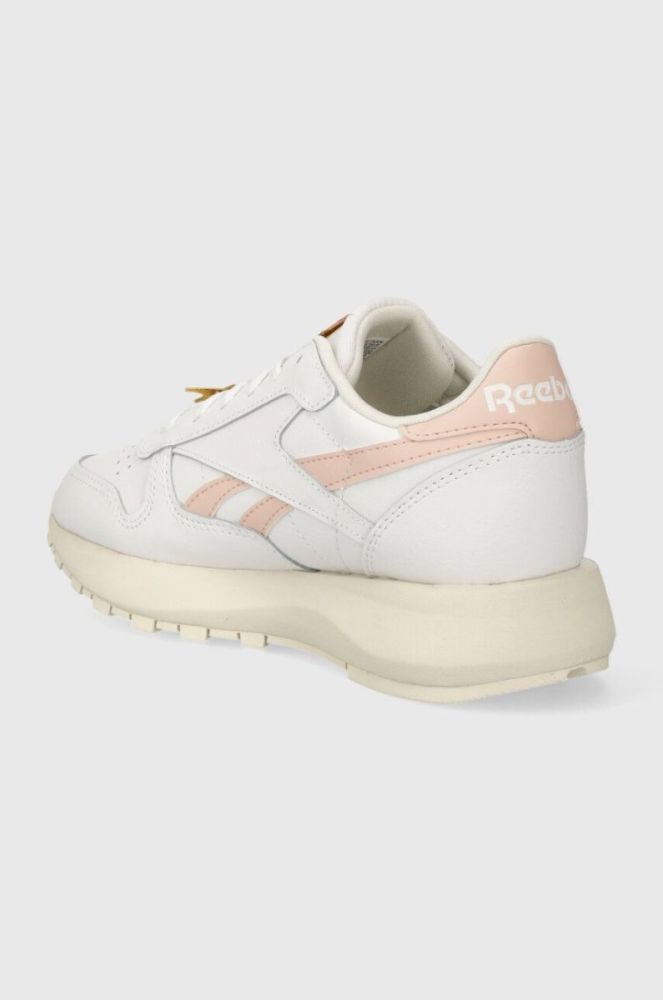 Шкіряні кросівки Reebok Classic CLASSIC LEATHER колір білий (3544447) фото 3