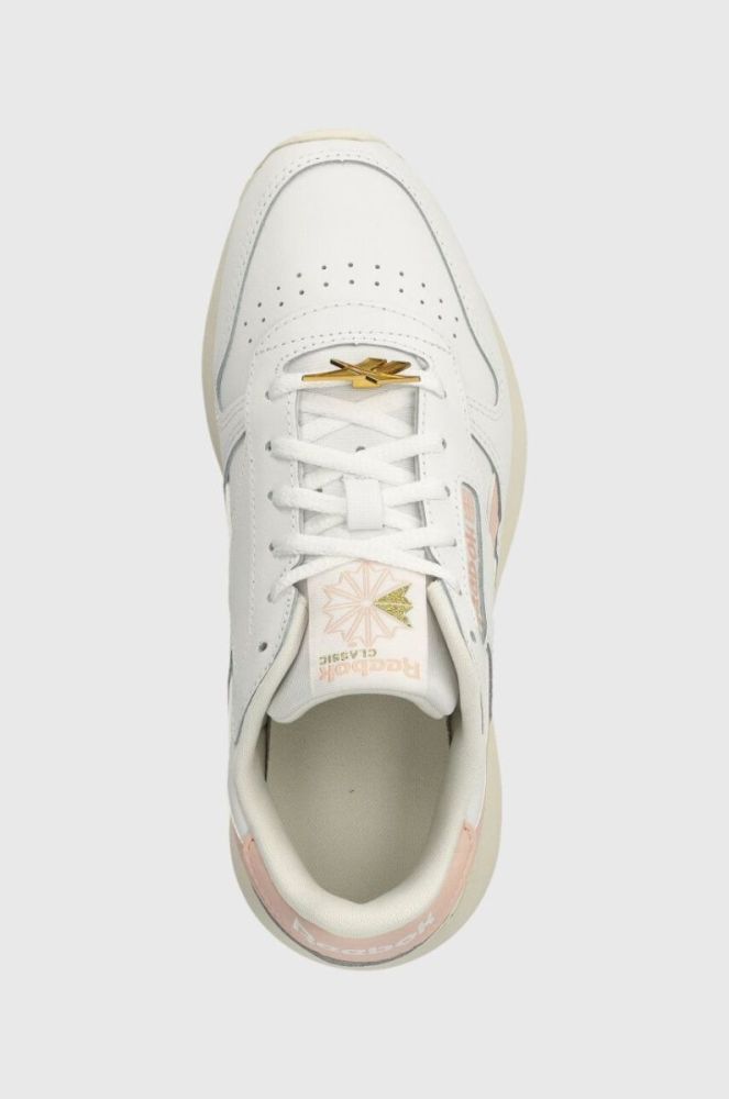 Шкіряні кросівки Reebok Classic CLASSIC LEATHER колір білий (3544447) фото 4