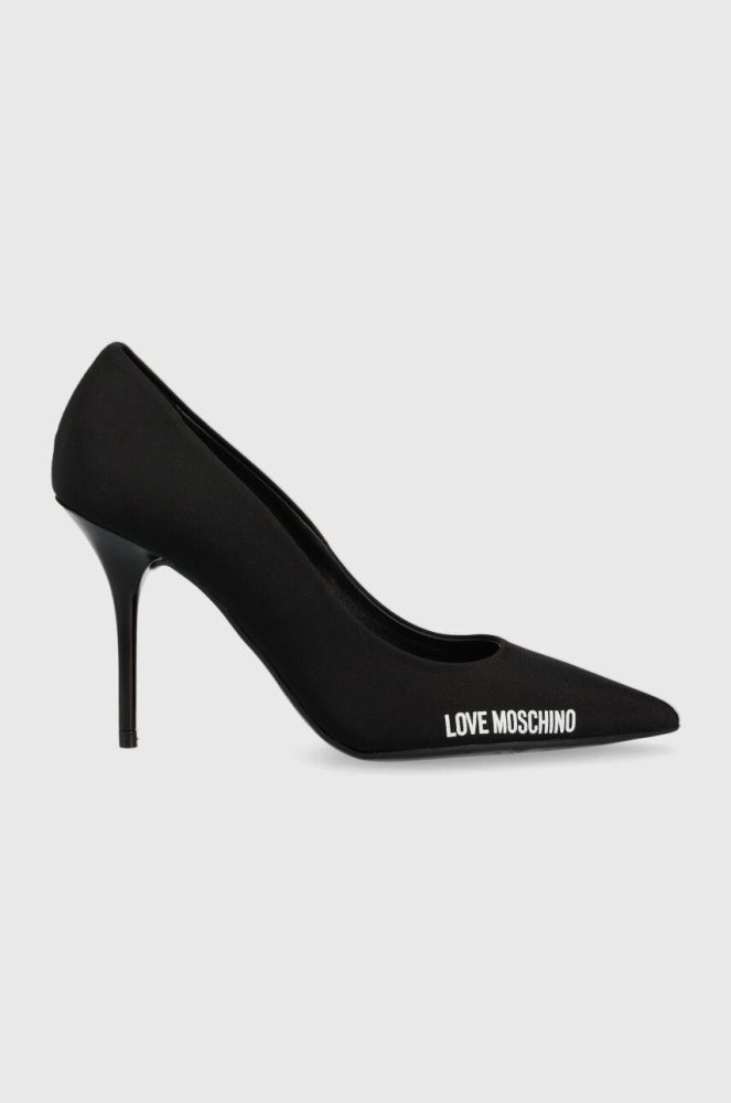 Туфлі Love Moschino колір чорний JA10089G1HIM0000