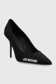 Туфлі Love Moschino колір чорний JA10089G1HIM0000