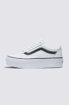 Замшеві кеди Vans Old Skool Stackform колір білий VN0A7Q5MTWB1